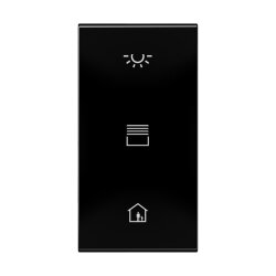 Jung Abdeckung in Tastenfarbe, F50, Serie CD, schwarz...