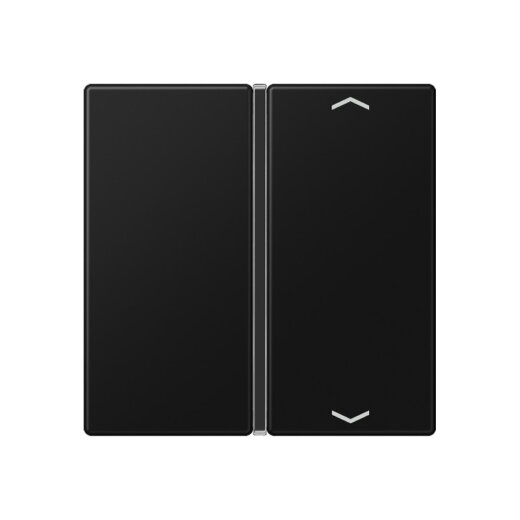 Jung Taste 1fach, mit Pfeilsymbolen, F40, Serie A, graphitschwarz matt A401TSAPSWM