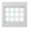 Jung LED-Leselicht, Serie LS, lichtgrau (lackiertes Aluminium) LS539LGLEDLW-12
