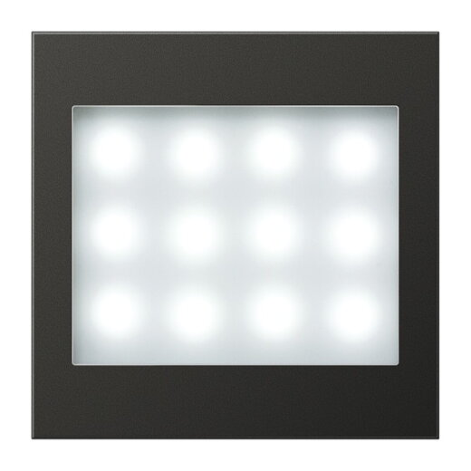 Jung LED-Leselicht, Serie LS, anthrazit (lackiertes Aluminium) AL2539ANLEDLW-12