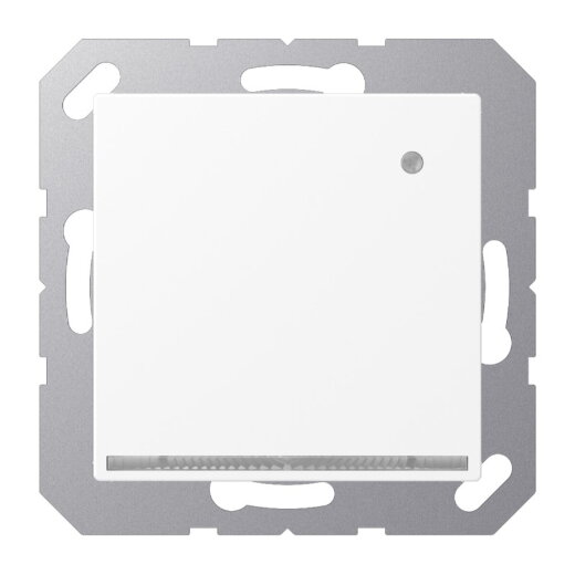 Jung LED-Orientierungslicht mit Helligkeitssensor, Serie A, schneeweiß matt A1539-OWWMLNW