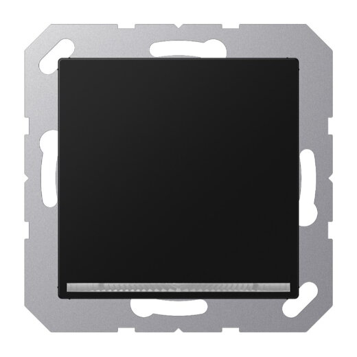 Jung LED-Orientierungslicht, Thermoplast lackiert, Serie A, graphitschwarz matt A1539-OOSWMLNW