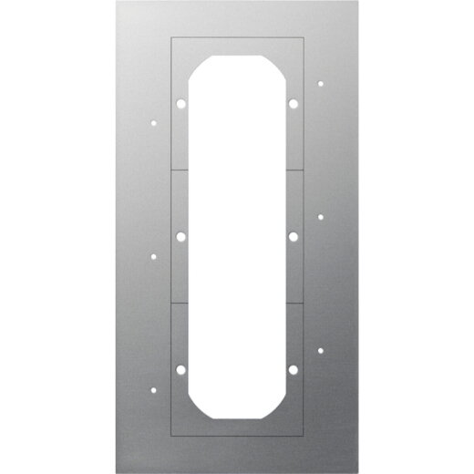 Gira Montageplatte 129800 Türkommunikation 3fach