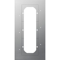 Gira Montageplatte 129800 Türkommunikation 3fach