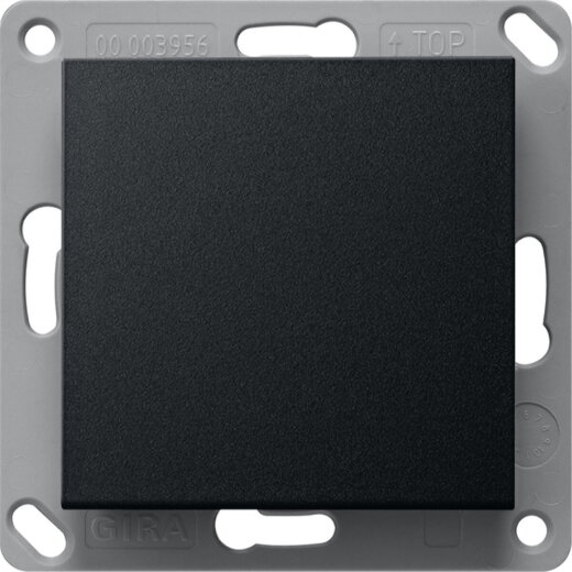 Gira Wandsender 2461005 1f System 55 Schwarz m