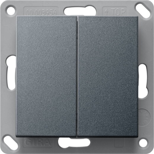 Gira Wandsender 246228 2f System 55 Anthrazit