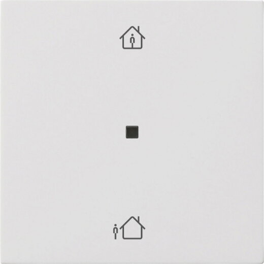 Gira Aufsatz KNX RF 1f Heizmodus Flächenschalter rw