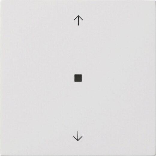 Gira Aufsatz KNX RF 1f Pfeile Flächenschalter rw