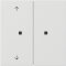 Gira Aufsatz KNX RF 2f Pfeile Flächenschalter rw
