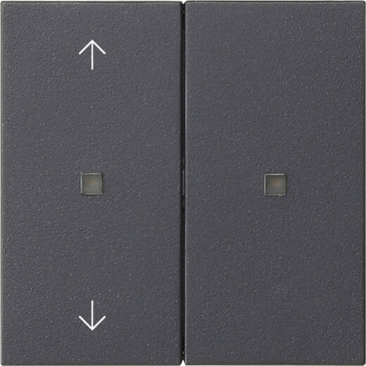 Gira Aufsatz KNX RF 2f Pfeile Sys 55 anthr.