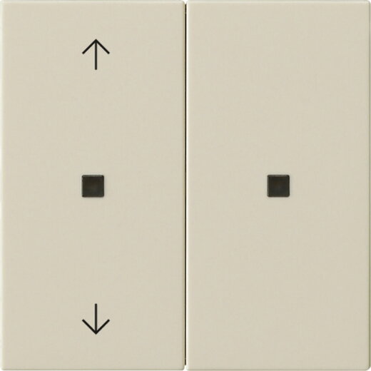 Gira Aufsatz KNX RF 2f Pfeile Sys 55 cw