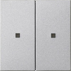 Gira Aufsatz KNX RF 2f Sys 55 F alu