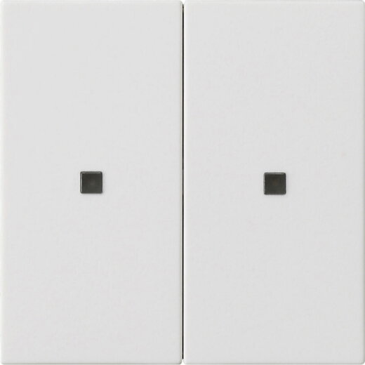 Gira Aufsatz KNX RF 2f Sys 55 rw m