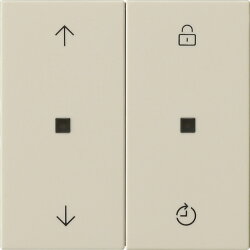 Gira Aufsatz 536301 S3000 Memory System 55 cremeweiss