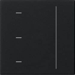 Gira Aufsatz 5365005 S3000 System 55 schwarz m