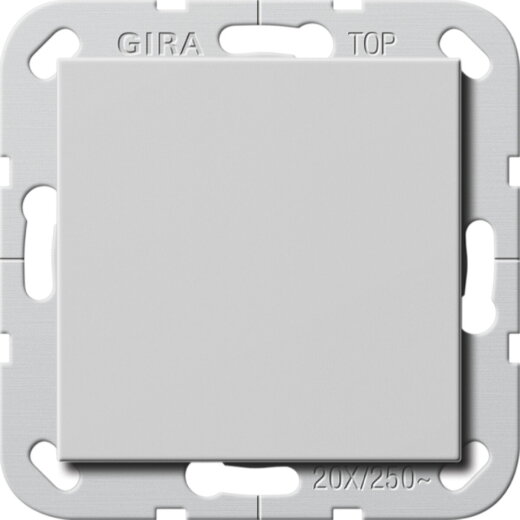 Gira Wippschalter 2836015 BS 20 AX Aus 2-p System 55 Grau