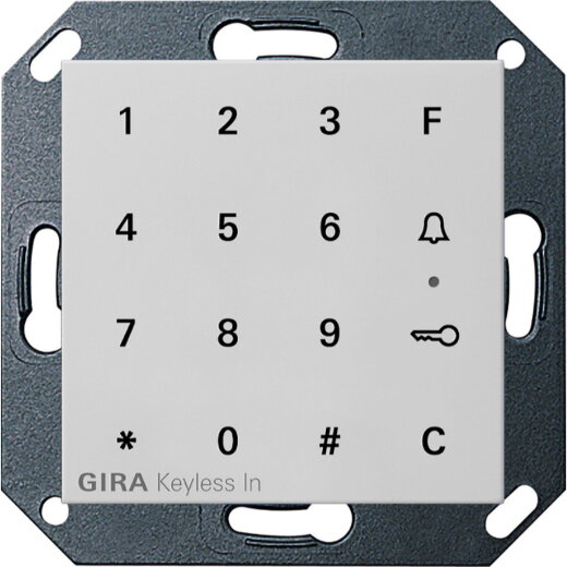 Gira Pin-Code-Tastatur 2605015 Codetastatur Sys 55 grau