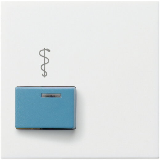 Gira Abdeckung 023127 Ack 73022A2 System 55 reinweiss m