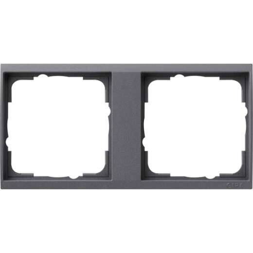 Gira Tragplatte 1462728 2fach Gira Event Klar anthrazit