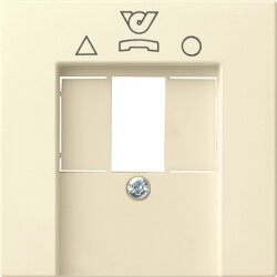 Gira Abdeckung 026001 TDO System 55 cremeweiss