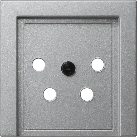 Gira Abdeckung 027926 KPN System 55 Farbe Alu