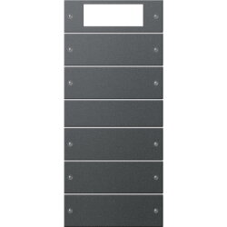 Gira Set 219528 5fach Plus System 55 anthrazit