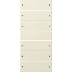 Gira Set 218601 6fach System 55 cremeweiss