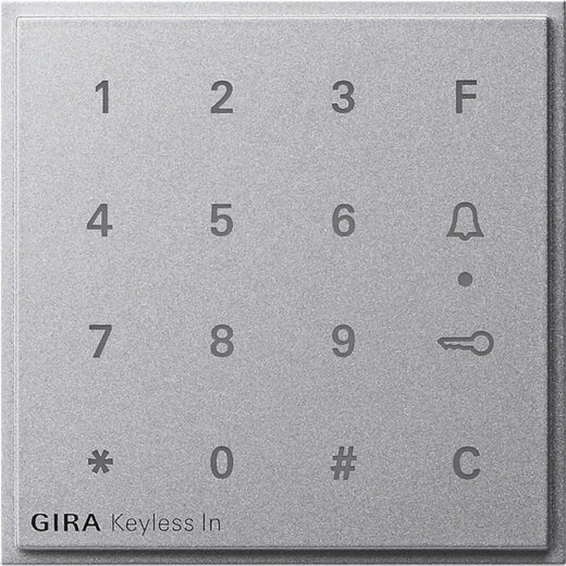 Gira Aufsatz 851365 Codetastatur TX_44 F alu