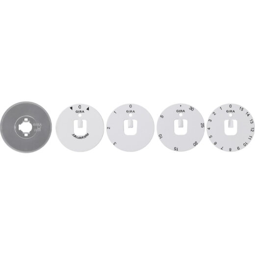 Gira Set 818300 Set Knebel Zubehoer