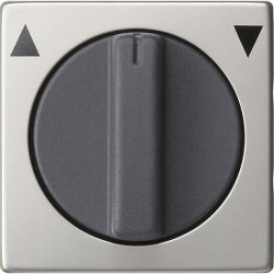 Gira Abdeckung 0666600 Knebel Zeitsch.+Jalousie 55 Edel