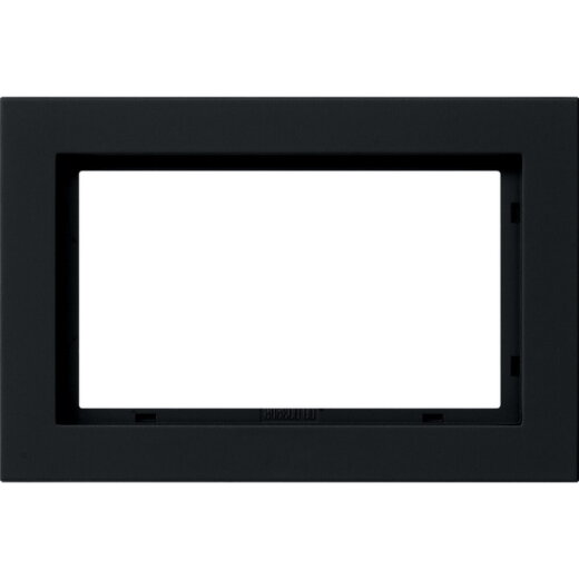 Gira Abdeckrahmen 100109 1,5f E2 schwarz