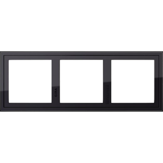 Gira Montageadapter 131305 3f Gira E2 schwarz