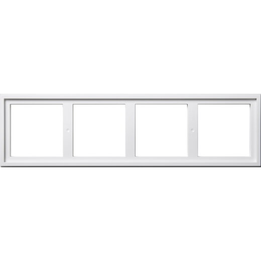 Gira Montageadapter 131403 4f Gira E2 reinweiß