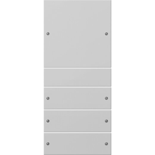 Gira Wippe 2184015 4f (1+3) Sys 55 grau(lack.)