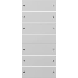 Gira Wippe 2186015 6f (3+3) Sys 55 grau(lack.)