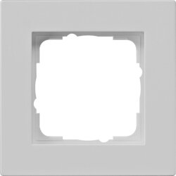 Gira Abdeckrahmen 0211375 1f flach E2 grau