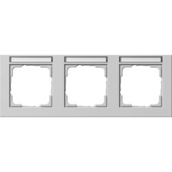 Gira Abdeckrahmen 109337 3f waager. BSF E2 grau