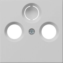 Gira Abdeckung 0869015 Koaxial-Antennensteckd. Sys55 gr