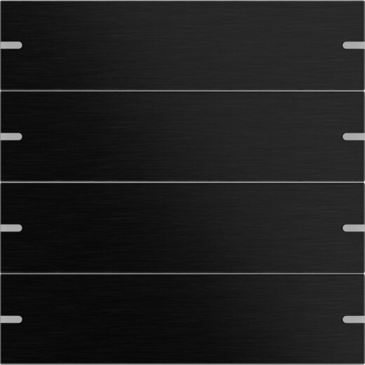 Gira Wippe 4f Tastsens.4 TS4 Alum.Schwarz