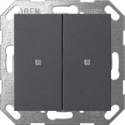 Gira Wippe 517328 KNX Taster 2f System 55 anthrazit
