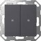 Gira Wippe 517328 KNX Taster 2f System 55 anthrazit