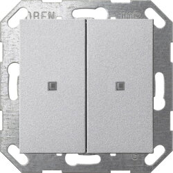 Gira Wippe 517326 KNX Taster 2f System 55 F alu