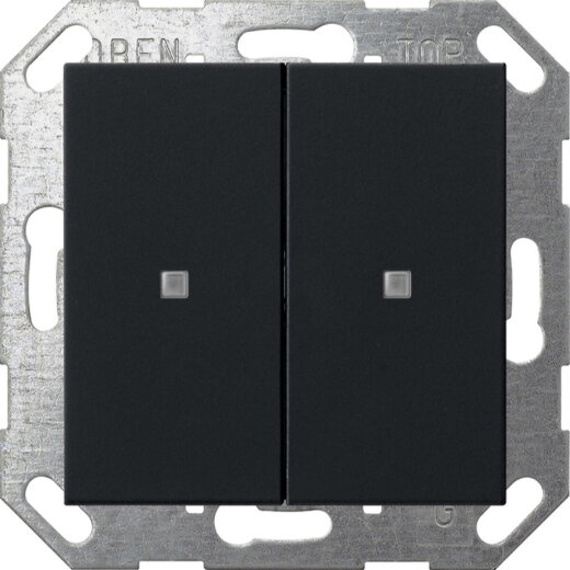 Gira Wippe 5173005 KNX Taster 2f System 55 sw m