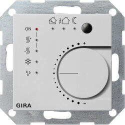 Gira Stetigregler 2100015 KNX Tasterschnittst. 4f Sys55 gr