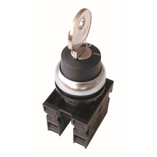 EATON Electric Schlüsseltaste M22-WRS/K11 1S 1Ö Front