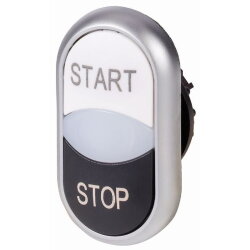 EATON Electric Doppeldrucktaster M22-DDL-WS-GB1/GB0...