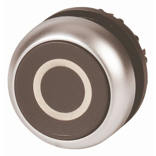 EATON Electric Drucktaste M22-D-S-X0 flach scharz