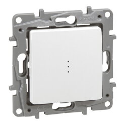 Legrand Wechselschalter 664716 Niloe inkl. LED ultraweiss
