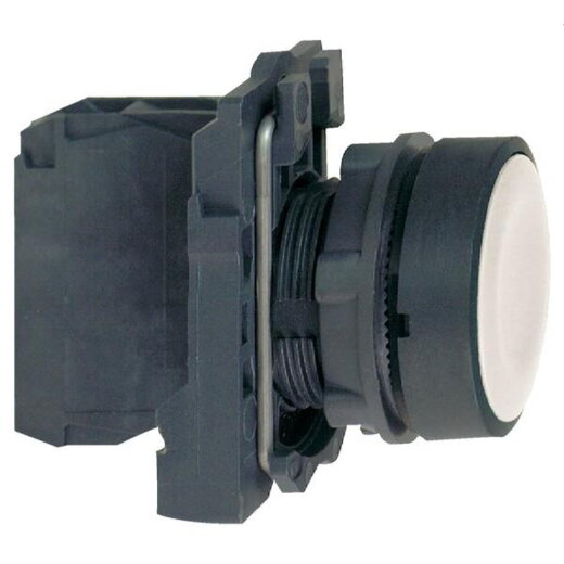Schneider Electric Drucktaster XB5AA15 weiss flach 1S 1OE