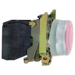 Schneider Electric Drucktaster XB4BP42 m. Schutzkappe